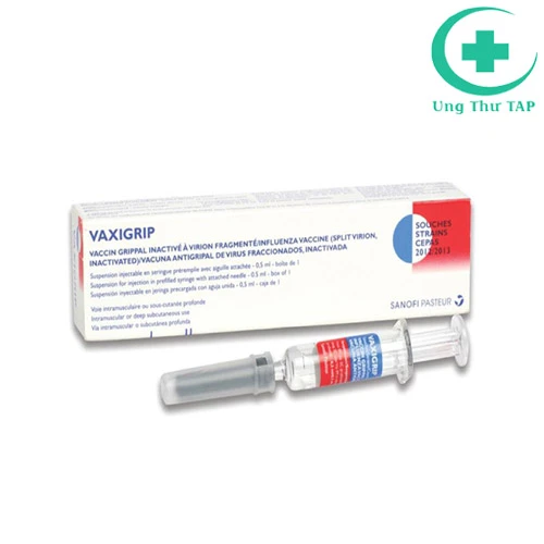 Vaxigrip 0,5ml - Phòng ngừa bệnh cúm mùa do virus cúm gây ra