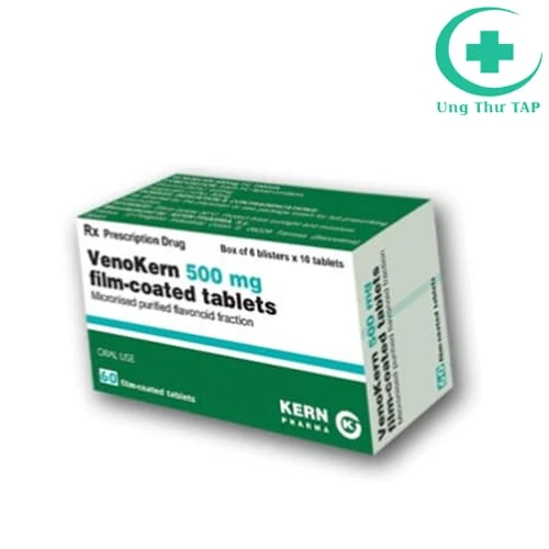 Venokern 500mg - Thuốc điều trị suy tĩnh mạch - mạch bạch huyết