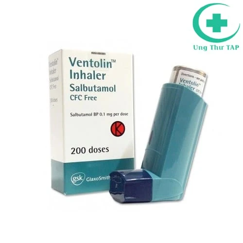 Ventolin Inhaler - Thuốc điều trị viêm phế quản hiệu quả