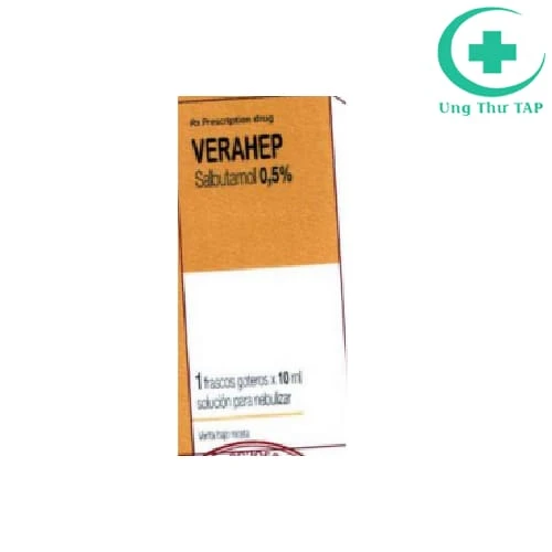 Verahep 50mg/10ml Savant Pharm - Điều trị bệnh đường hô hấp