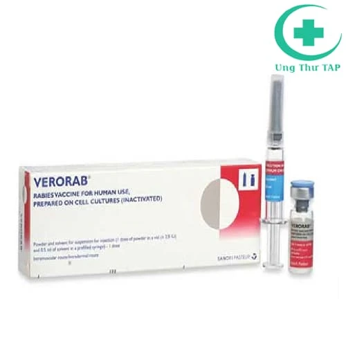 Verorab Vắc Xin Dại -  Vắc Xin phòng bệnh dại hiệu quả của Pháp
