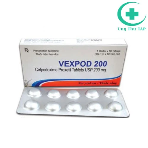 Vexpod 200 - Thuốc điều trị các bệnh nhiễm khuẩn hiệu quả