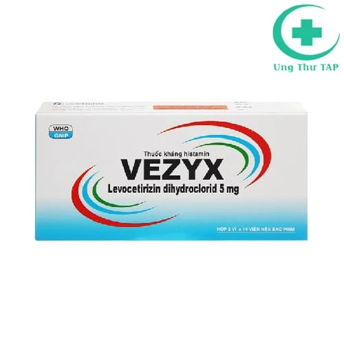 Vezyx - Thuốc làm giảm triệu chứng ở bệnh viêm mũi dị ứng