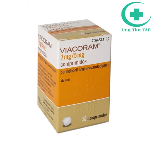 Viacoram 7mg/5mg - Điều trị tăng huyết áp vô căn ở người lớn