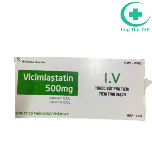 Vicimlastatin 500mg - Điều trị các loại nhiễm khuẩn hiệu quả