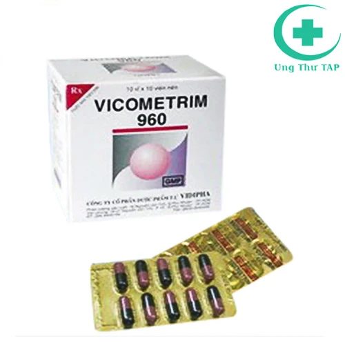 Vicometrim 960 - Điều trị nhiễm khuẩn do vi khuẩn nhạy cảm