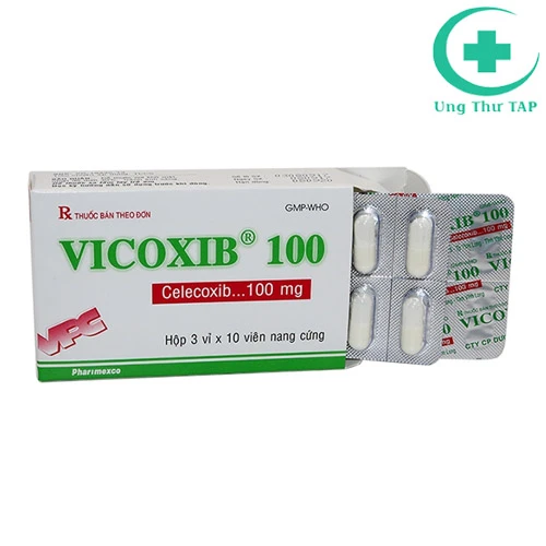 Vicoxib 100 - Thuốc điều trị viêm xương khớp của DP Cửu Long