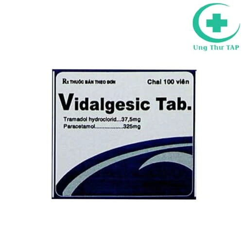 Vidalgesic tab - Thuốc gảm đau từ trung bình đến nặng hiệu quả