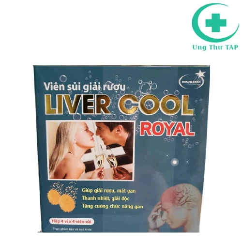 Viên sủi giải rượu Liver Cool Royal - Tăng cường chức năng gan