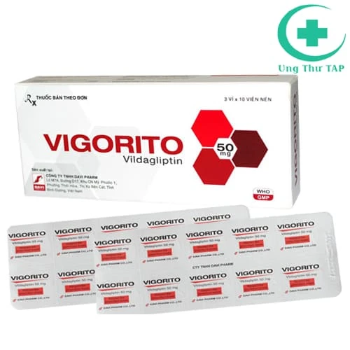 Vigorito 50mg - Thuốc điều trị tiểu đường type II của Davipharm