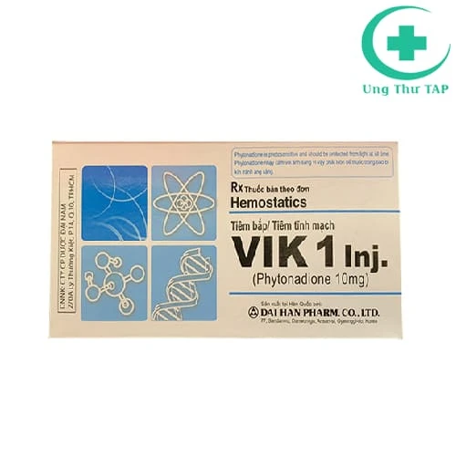 Vik 1 inj. - Thuốc điều trị xuất huyết hiệu quả của Hàn Quốc
