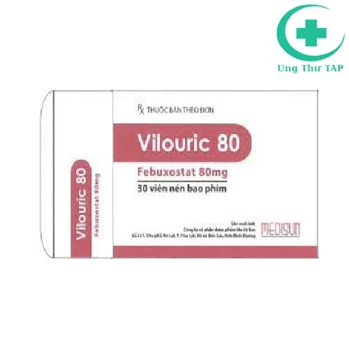 Vilouric 80 - Thuốc điều bệnh gout của Me Di Sun