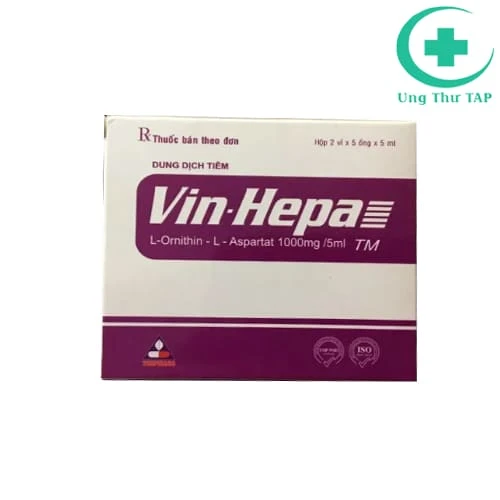 Vin-hepa 1000mg/ 5ml - Thuốc điều trị bệnh lý ở gan hiệu quả