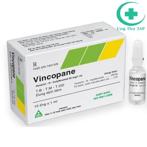 Vincopane 20mg/ml - Cơn đau quặn bụng, thận hoặc đường mật