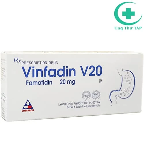 Vinfadin V20 - Thuốc điều trị loét tá tràng thể hoạt động