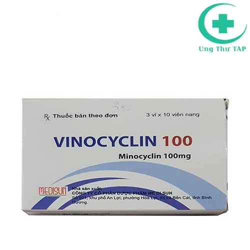 Vinocyclin 100 - Thuốc điều trị nhiễm trùng hiệu quả