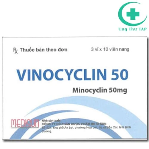 Vinocyclin 50 - Thuốc điều trị nhiễm khuẩn hiệu quả
