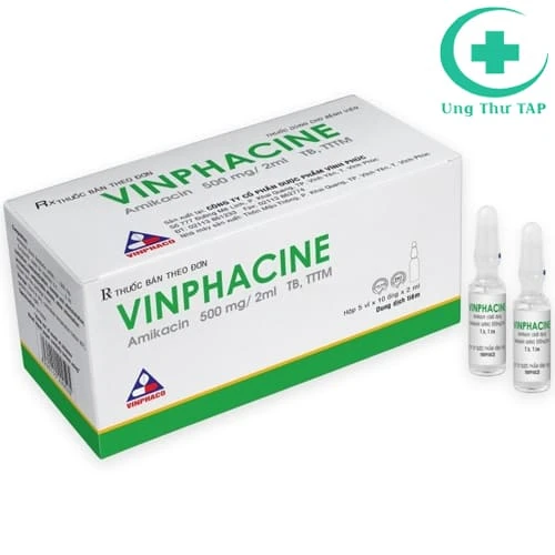 Vinphacine 500mg/2ml - Thuốc điều trị nhiễm khuẩn nặng
