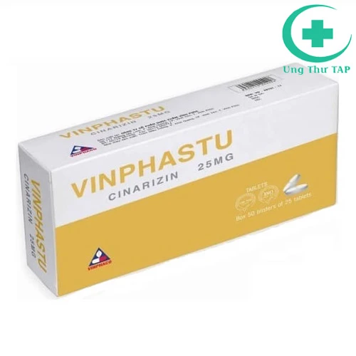 Vinphastu 25mg - Thuốc điều trị rối loạn mê đạo hiệu quả.