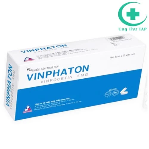 Vinphaton 5mg - Thuốc điều trị rối loạn tuần hoàn máu