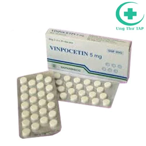 Vinpocetin 5mg DNapharma - Thuốc điều trị rối loạn tuần hoàn não