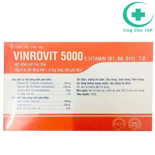 Vinrovit 5000 - Thuốc điều trị bệnh viêm thần kinh