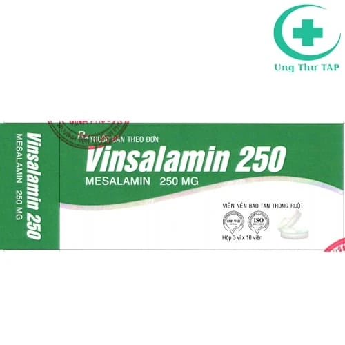 Vinsalamin 250 - Thuốc điều trị viêm trực tràng hiệu quả