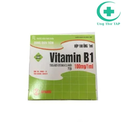 Vitamin B1 100mg/1ml Dopharma - Điều trị bệnh do thiếu vitamin B1