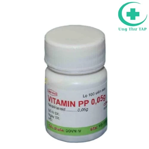Vitamin PP 50mg Armephaco - Thuốc giúp bổ sung vitamin PP