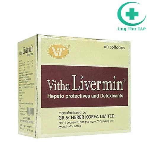 Vitha Livermin - Thuốc giúp bổ gan, giải độc gan hiệu quả