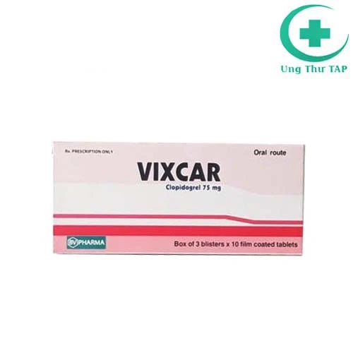 Vixcar 75mg - Thuốc phòng và điều trị xơ vữa động mạch