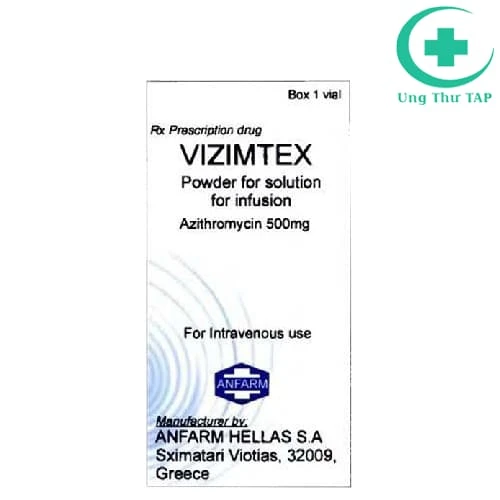 Vizimtex 500 Anfarm - Thuốc điều trị nhiễm khuẩn của Hy Lạp