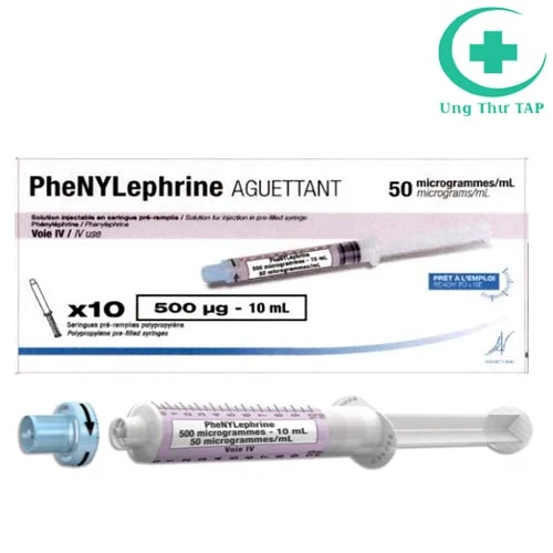 Phenylephrine Aguettant 50 microgrammes/mL - Thuốc hạ áp