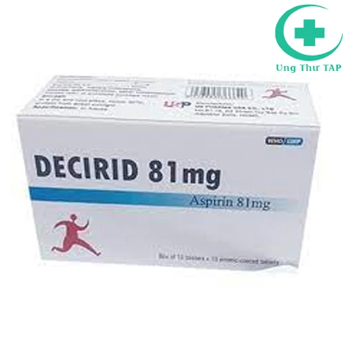 Decirid 81 - Thuốc giảm đau hạ sốt của US Pharma USA