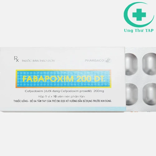 Fabapoxim 200DT - Thuốc trị nhiễm khuẩn thể từ nhẹ tới vừa
