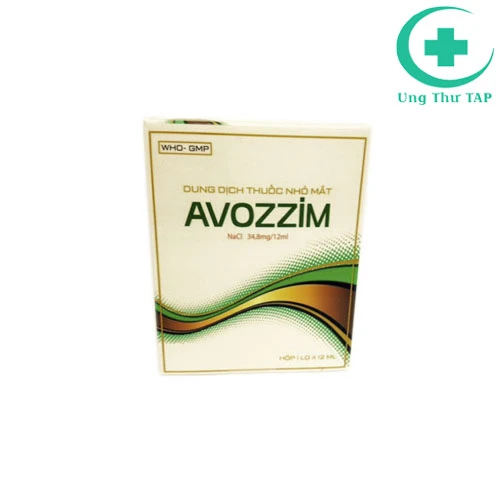 Dung dịch nhỏ mắt Avozzim - Thuốc điều trị đau mắt hiệu quả 