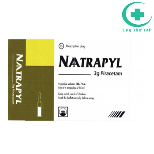 Naatrapyl 3g - Thuốc điều trị tai biến và chấn thương sọ não