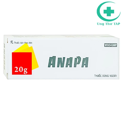 Anapa 20g - Điều trị mụn mủ, trứng cá, mụn gây ra do dùng thuốc