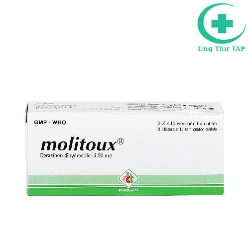 Molitoux 50 Domesco - Thuốc điều trị ho, viêm phế quản