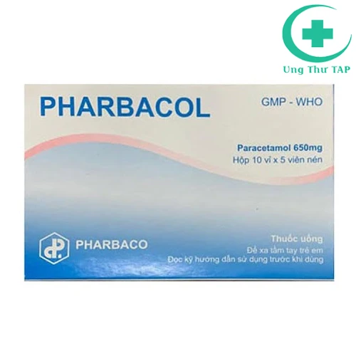 Pharbacol 650 - Thuốc giảm đau hạ sốt hiệu quả của Pharbaco