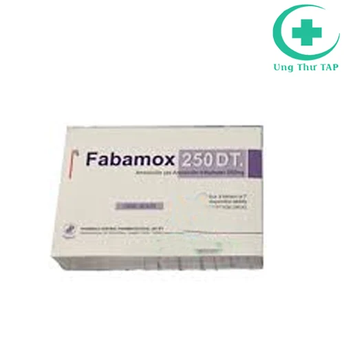 Fabamox 250 DT (Viên nén) - Thuốc trị nhiễm khuẩn hô hấp