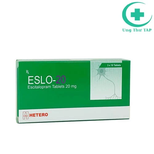 Eslo-20 - Thuốc trị trầm cảm, rối loạn lo âu của Hetero Labs