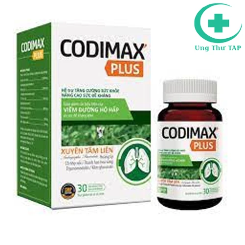 Codimax PLUS - Tăng cường hệ miễn dịch, ngăn ngừa viêm hô hấp