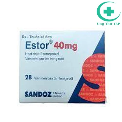 Estor 40mg - Thuốc điều trị viêm loét dạ dày tá tràng của Đức