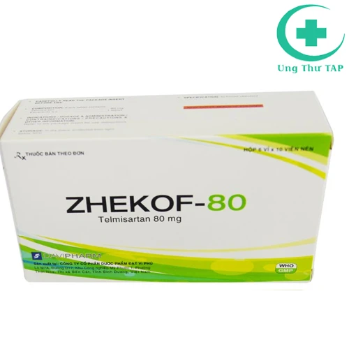 Zhekof-80 - Thuốc điều trị tăng huyết áp của Davipharm