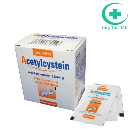 Acetylcystein Cửu Long - Thuốc làm tiêu chất nhầy hiệu quả