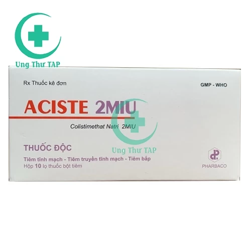 Aciste 2MIU - Thuốc điều trị nhiễm khuẩn của Pharbaco 