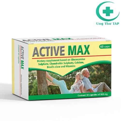 Active Max - Giúp tăng dịch nhầy ở các khớp xương