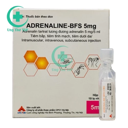 Adrenaline-BFS 5mg - Thuốc hồi sức tim phổi của CPC1 Hà Nôi