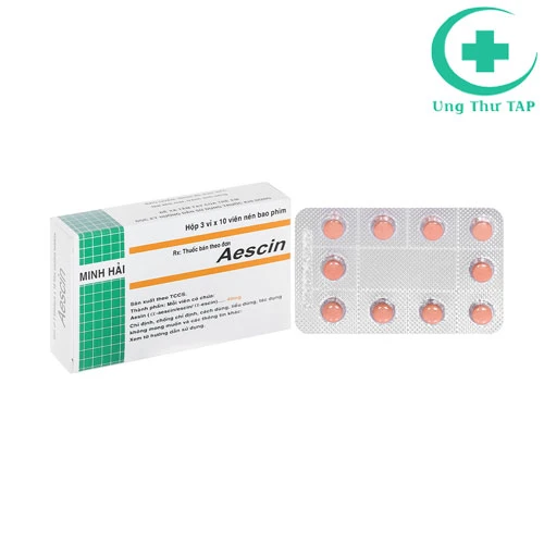 Aescin 40mg - Thuốc điều trị suy giảm tĩnh mạch hàng đầu